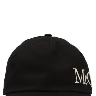 Alexander Mcqueen Men Logo Embroidery Cap