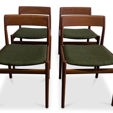 4 Johannes Norgaard Teak Chairs - 062416