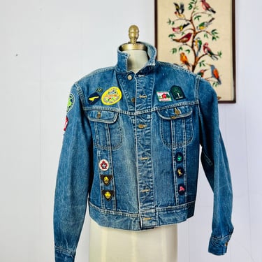 Vintage 1960's Size 50 Lee Westerner 100-J Denim Trucker