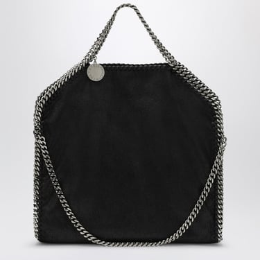 Stella Mccartney Black Falabella Fold Over Bag Women