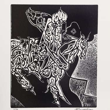 Persian Rider by Martin Barooshian 