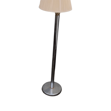 Designer Chrome Tubular Floor Lamp