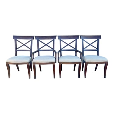 Bernhardt Vintage Patina Dining Chairs - Set of 4 