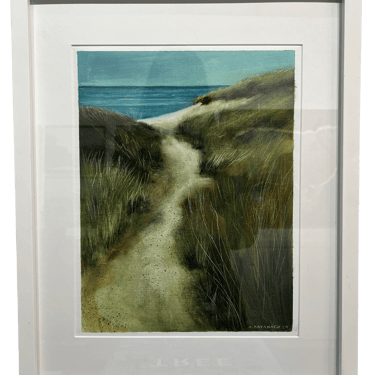 Amanda Kavanagh | "Beach Pathway" Framed