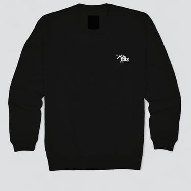 Black Embroidered New York V2 Chest Logo Sweatshirt