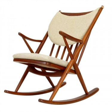 Danish Modern Rocking Chair by Bramin