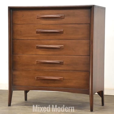 Broyhill Emphasis Walnut Tall Dresser 