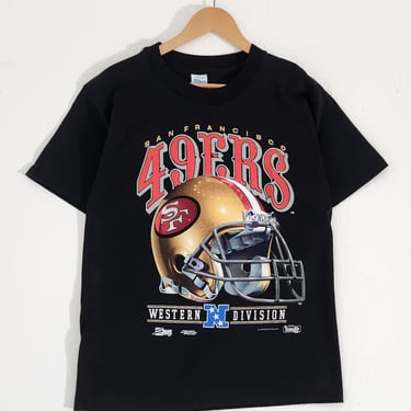 Vintage 1992 San Francisco 49ers Helmet Shirt Sz. L