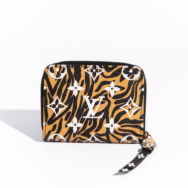 LOUIS VUITTON Zebra Monogram Zip Wallet