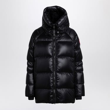 Canada Goose Glossy Black Cypress Down Jacket Women