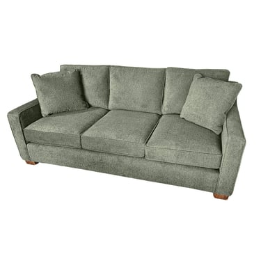 Transitional Sofa in Olive