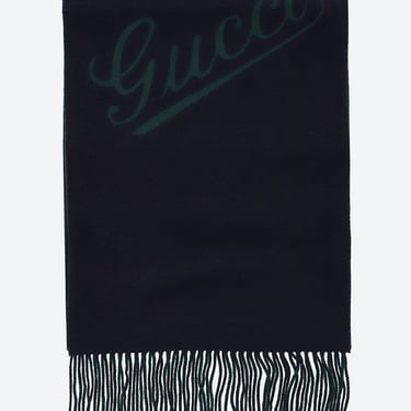 Gucci Men Sc Logucci Scarf Logucci 35X22