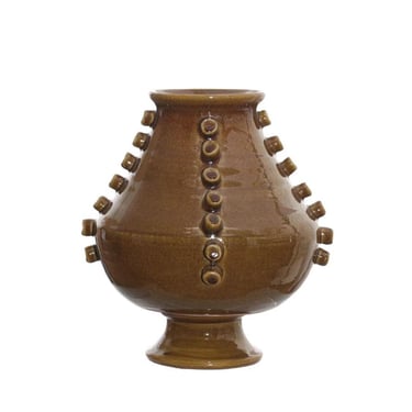 CCO Hobnail Footed Vase