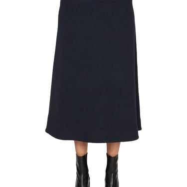 Jil Sander Women Wool Skirt