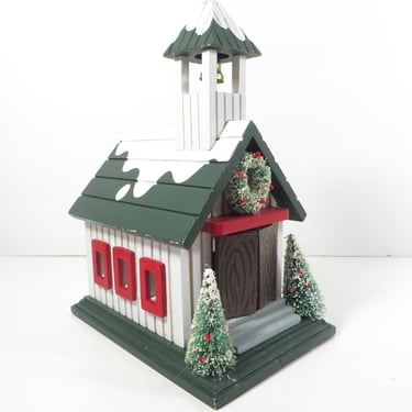 Vintage Christmas Church Angel Music Box - San Francisco Music Box Co - Hark! the Herald Angels Sing Music Box 