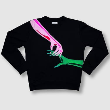 black 'holding space' crewneck sweatshirt *NEW RELEASE*