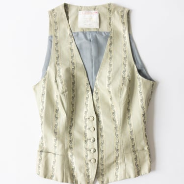 Vintage Chloe Floral Waistcoat