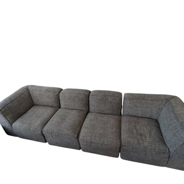 Gray 4pc Modular Sectional/Couch