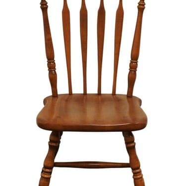 ETHAN ALLEN Heirloom Nutmeg Maple Colonial Early American Arrowback Dining Side Chair 10-6060 