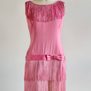 Hotsy Totsy Pink Flapper Dress