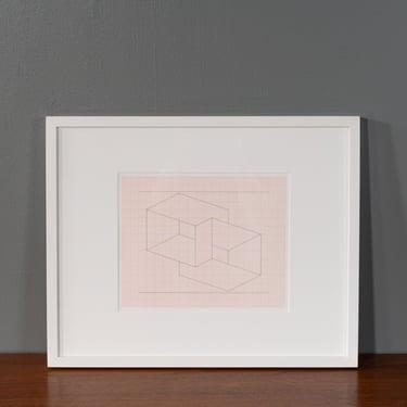 Framed Josef Albers Print