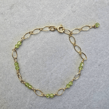 James + Jezebelle | Emma Bracelet | Peridot