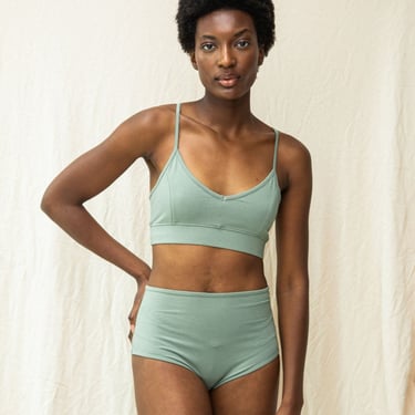 Yoka High Rise Underwear - Pistachio