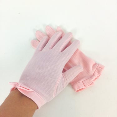Vintage 60s Gloves | Vintage pretty pink gloves | 1960s Kayser gloves 