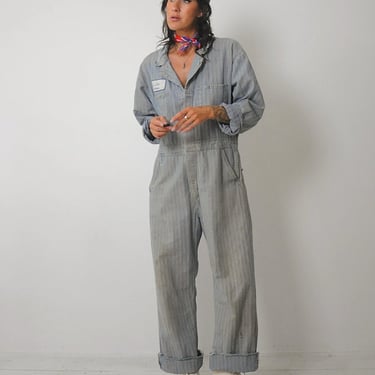 Vintage 1950s Montgomery Ward POWR HOUSE Coveralls ~ size 40 S 