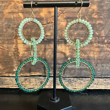 FANT* Emerald Earrings