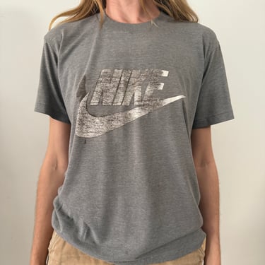 Worn Gray Nike Tee