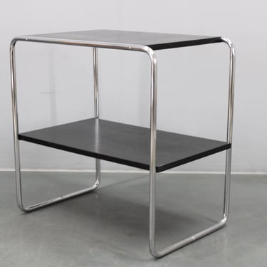 1930s Marcel Breuer Bauhaus Tubular Console Table , Model B12, Czechoslovakia / Mid-century / Vintage Table / 