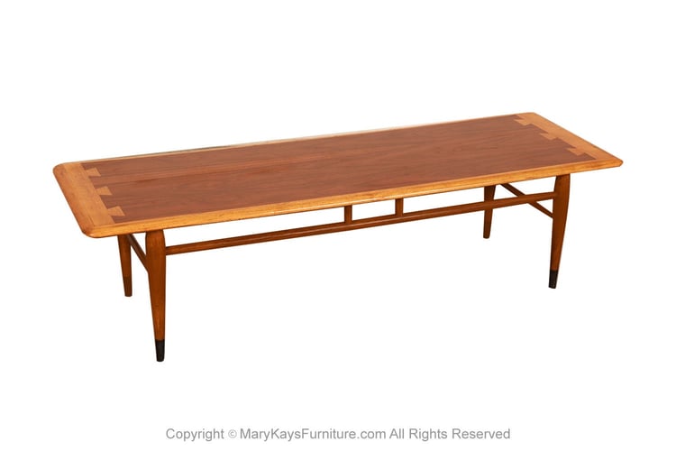 Mid-Century Dovetail Coffee Table Lane Acclaim 