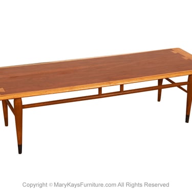 Mid-Century Dovetail Coffee Table Lane Acclaim 