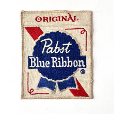 Vintage Pabst Blue Ribbon Patch 