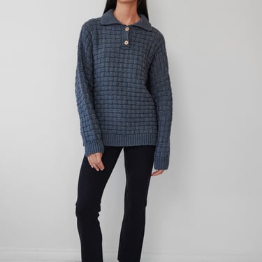 Lattice Popover in Denim