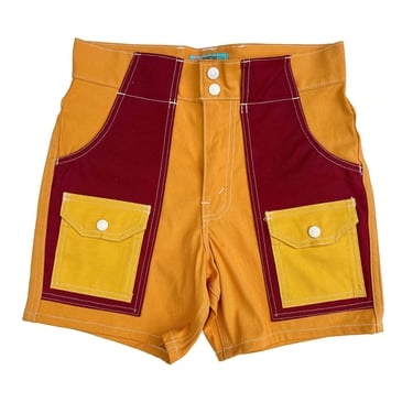 Manureva Deck Shorts "Cooper Ed." - Orange Tutti Frutti