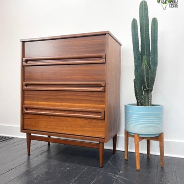 Bassett Walnut Tallboy