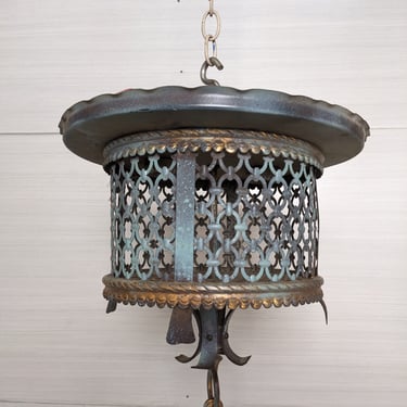 Antique Flush Mount Ceiling Light 14.5 x 18