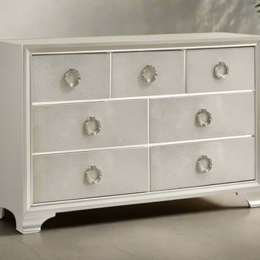 Coaster Co. Salford 7-drawer Dresser Chest Metallic Sterling FFE258-58