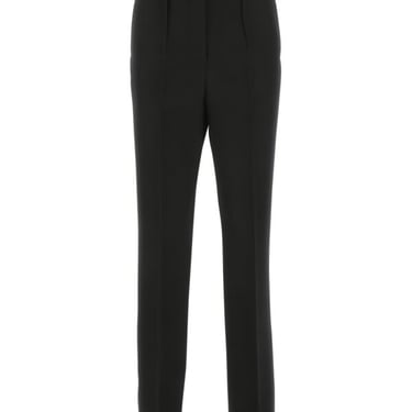 Fendi Women Black Wool Pant