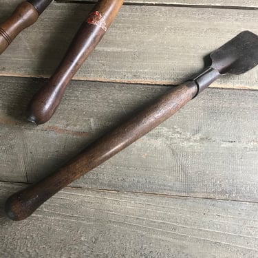 English Garden Tool, Potato Cultivator, Iron, Wood Tool, Farmhouse, Gardening, Antique 