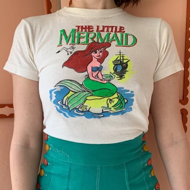 1990s The Little Mermaid Tee - Size XS/S
