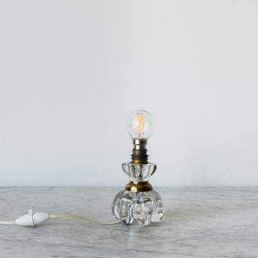 Petite Glass Accent Lamp