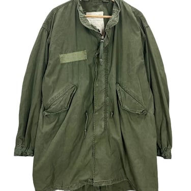 Vintage 1975 US Military Extreme Cold Weather Fishtail Parka Jacket Small EUC