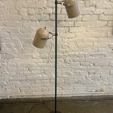 Two Headed Articulating Floor Lamp attr. Gerald Thurston