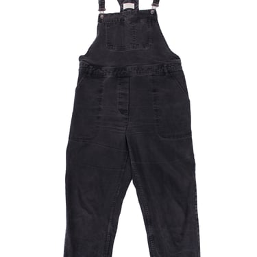 Toast Distressed Denim Overalls