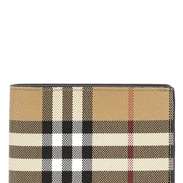 Burberry Men Check Wallet