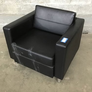 Cushy Pleather Armchair (Seattle)