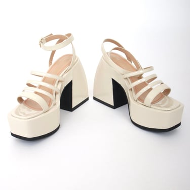 Nodaleto Patent Platform Sandals